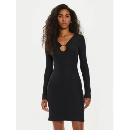 Zdjęcie Guess Sukienka koktajlowa Amira W4BK09 KCDE0 Czarny Slim Fit