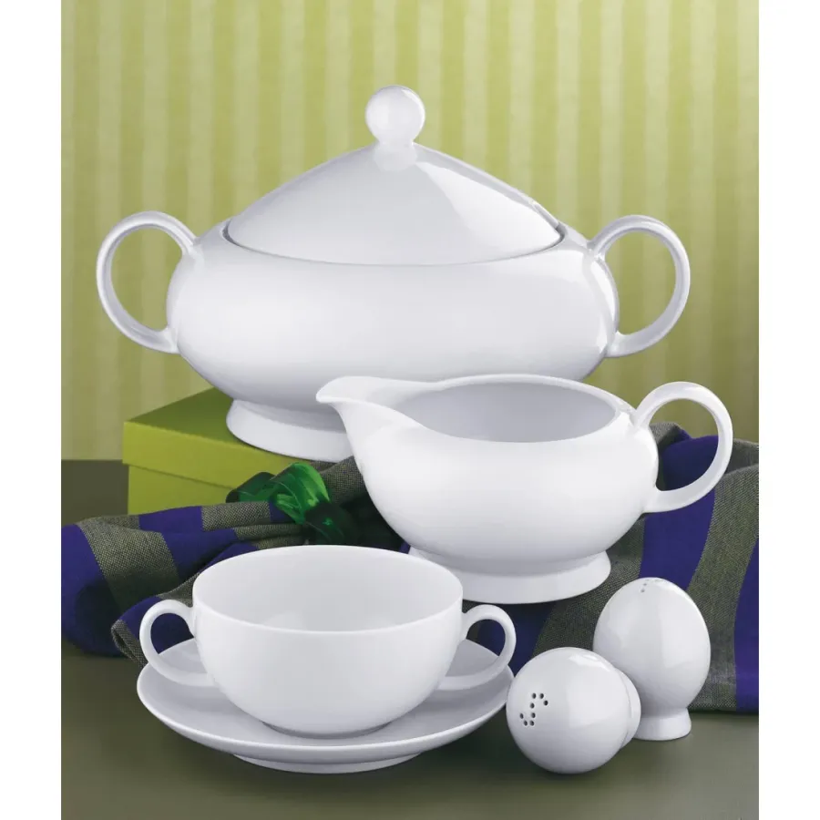 obrazek 5 Mała porcelanowa filiżanka do herbaty o nowoczesnym kształcie - Seltmann Weiden