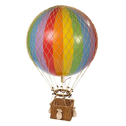 Zdjęcie Tęczowy balon Jules Verne do pokoju dziecięcego - Authentic Models