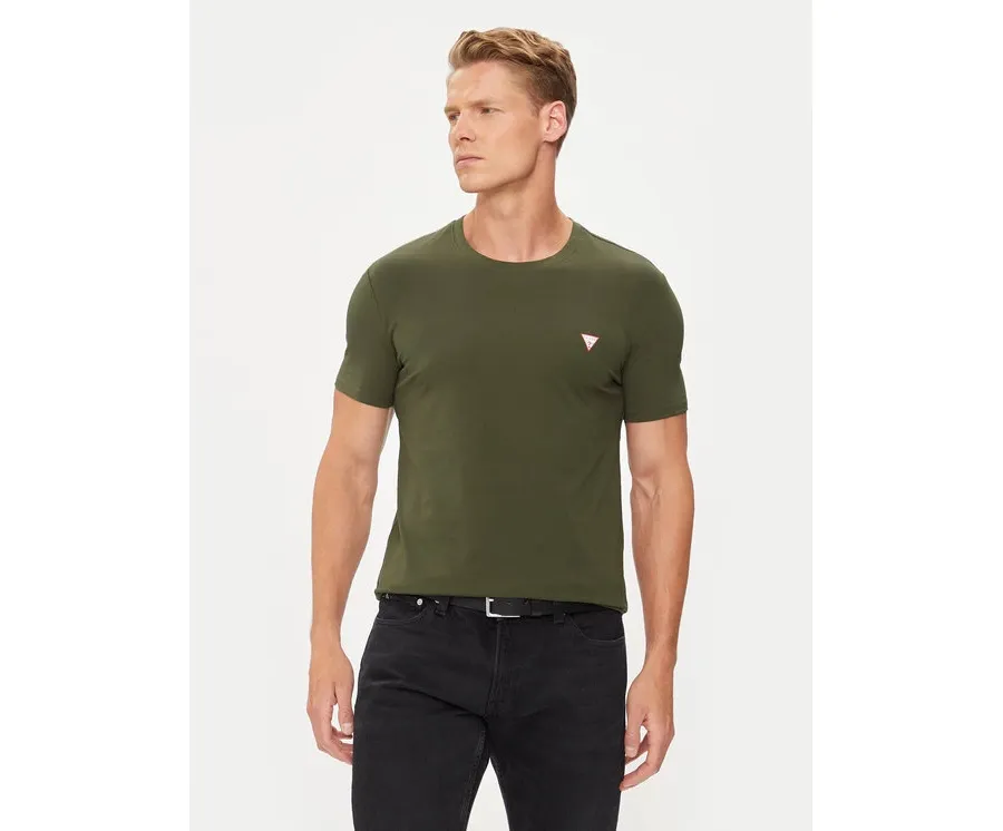 obrazek 1 Guess T-Shirt M2YI24 J1314 Zielony Slim Fit