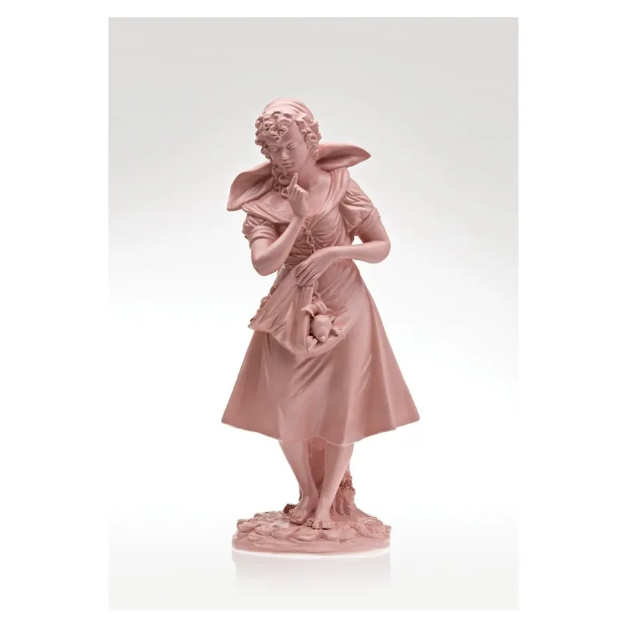obrazek 1 Elegancka figurka plantatorki z włoskiej ceramiki - Luxury Products