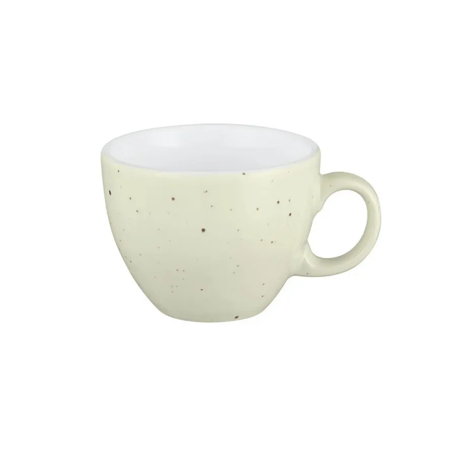 obrazek 1 Mała luksusowa porcelanowa filiżanka do cappuccino w kolorze szampana - Seltmann Weiden