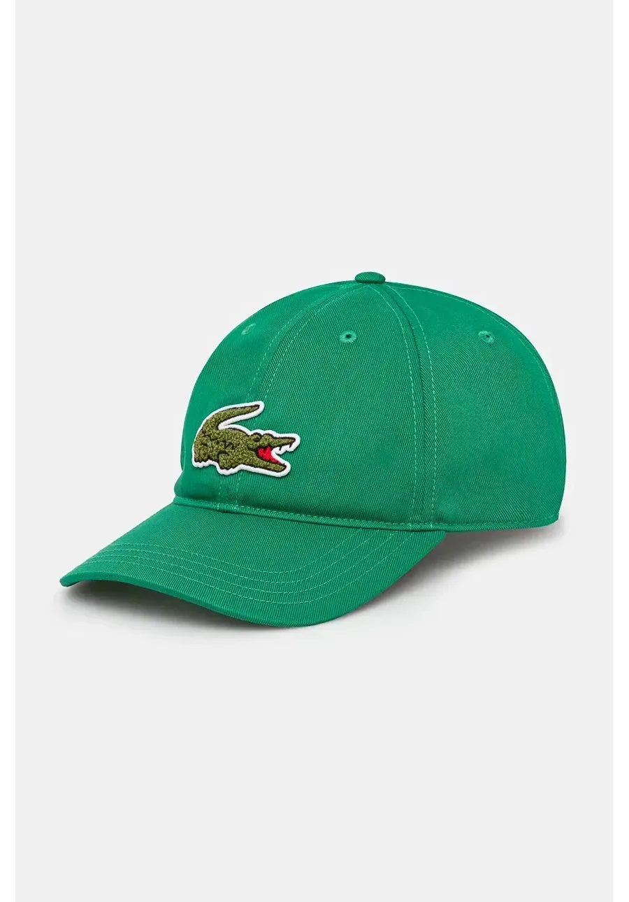 obrazek 1 Lacoste czapka z daszkiem kolor zielony z aplikacją RK3186