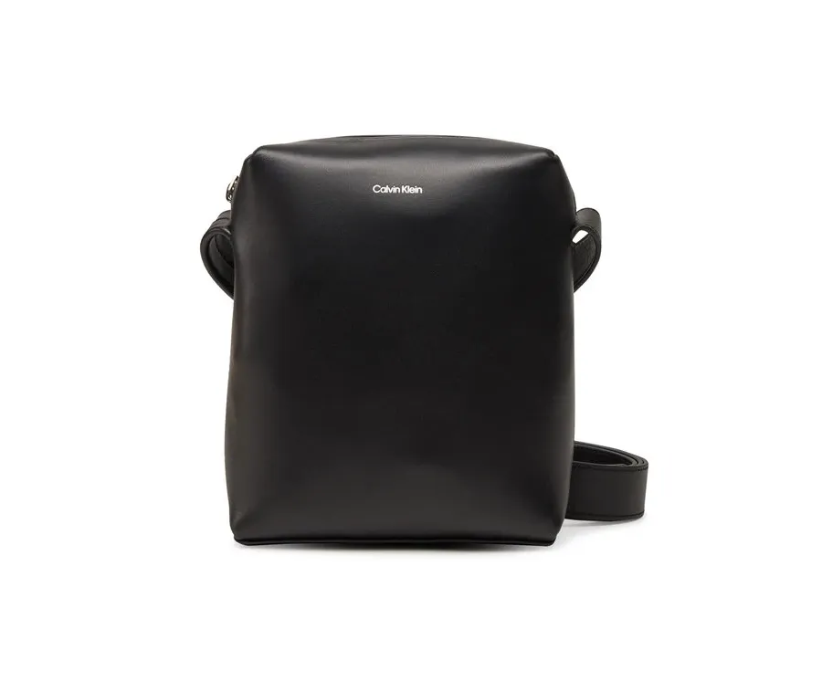 obrazek 1 Calvin Klein Saszetka Ck Premium Leather Reporter S K50K512887 Czarny