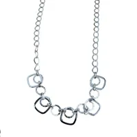 Picture Women's Italian chain with a central scale of cm.45