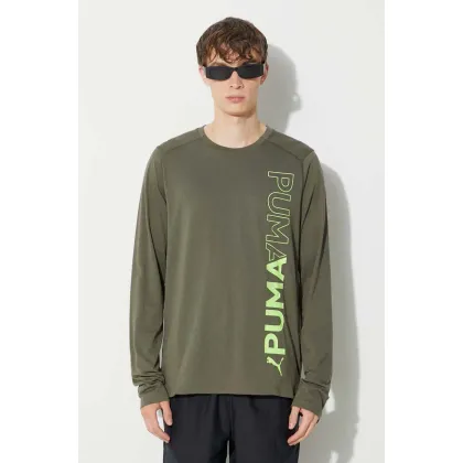Zdjęcie Puma t-shirt 520900 męski kolor zielony 520900-01