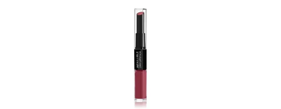 obrazek 1 L'Oréal Paris Infaillible 2-Step Szminka 5.7 g 804 Metro Proof Rose