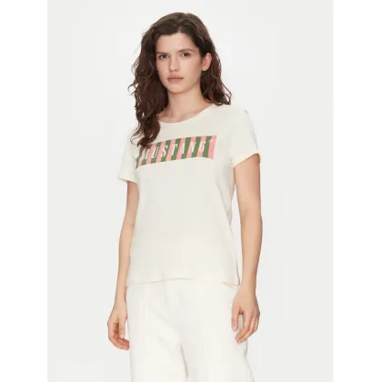 Zdjęcie Mustang T-Shirt Alma 1016138 Écru Regular Fit