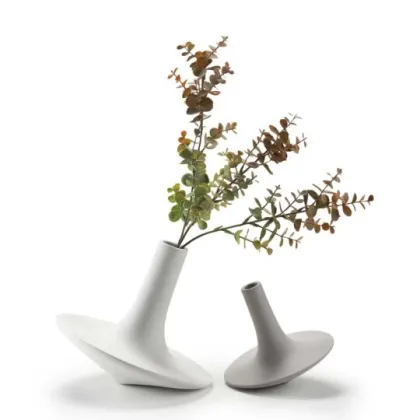 Picture Spinning Top Ceramic Vase