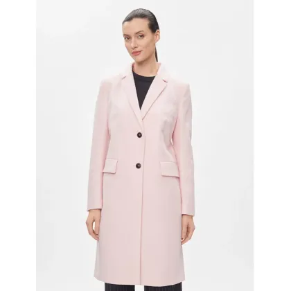 Zdjęcie Tommy Hilfiger Płaszcz wełniany Classic WW0WW41662 Różowy Regular Fit