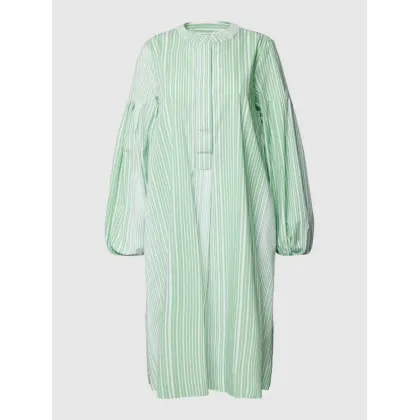 Zdjęcie Sukienka koszulowa o długości do kolan ze wzorem w paski