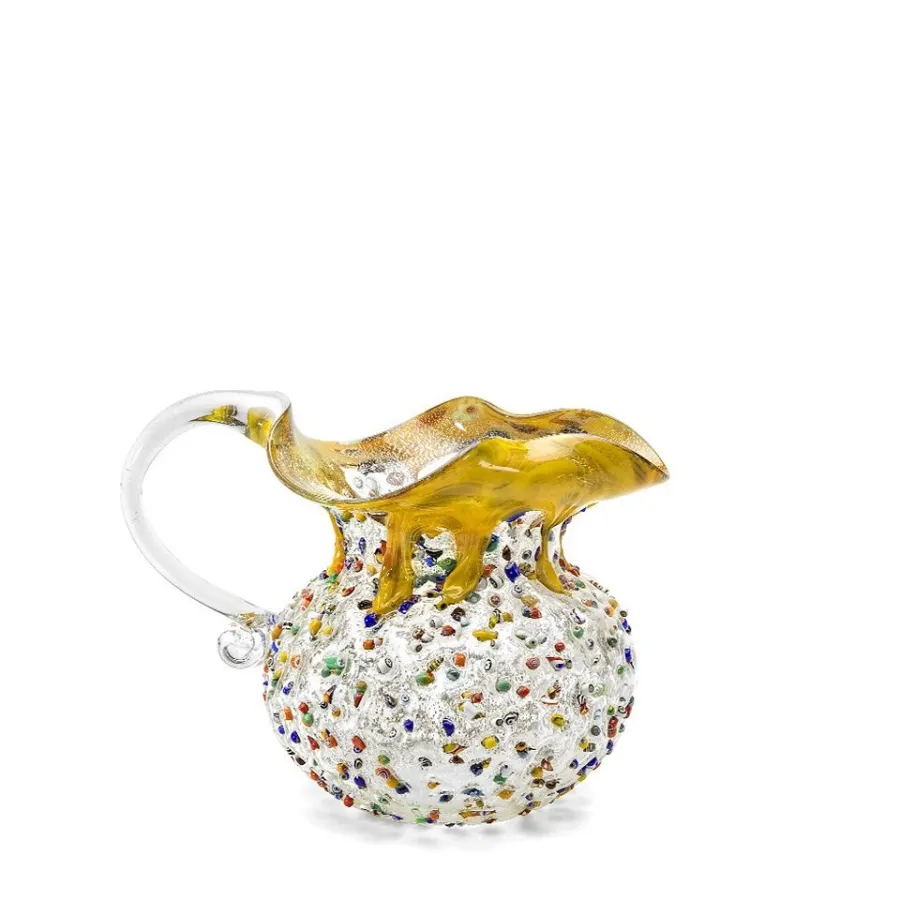 obrazek 1 Wyjątkowy dzbanek z weneckiego szkła murano (16 cm)