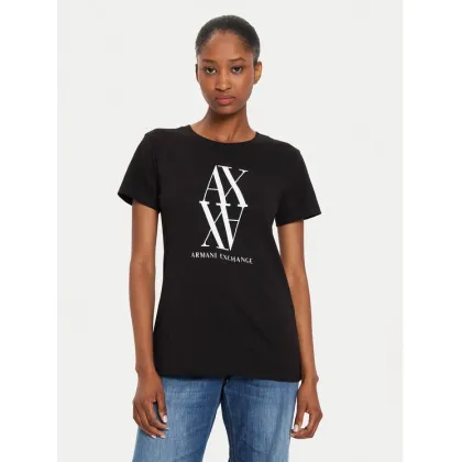 Zdjęcie Armani Exchange T-Shirt 6DYT04 YJG3Z 1200 Czarny Regular Fit