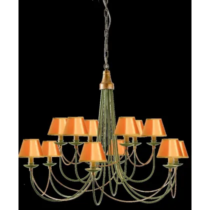 Zdjęcie Eleganckie oświetlenie - prestiżowy żyrandol - Euro Lamp Art