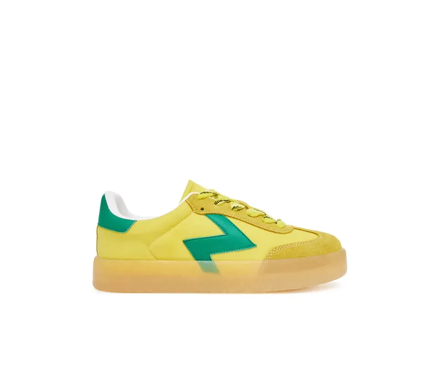 obrazek 1 Aldo Sneakersy Retrostep 14002056 Żółty