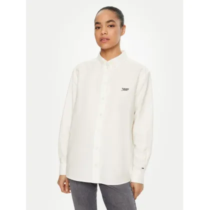 Zdjęcie Tommy Jeans Koszula DW0DW19358 Biały Relaxed Fit