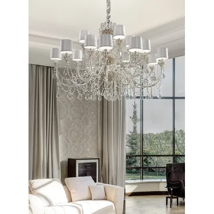 Zdjęcie Gustowne włoskie oświetlenie do różnorodnych wnętrz - żyrandol Imperial