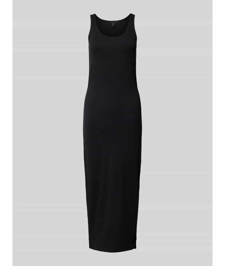 obrazek 1 Długa sukienka w jednolitym kolorze model ‘MAXI MY SOFT’