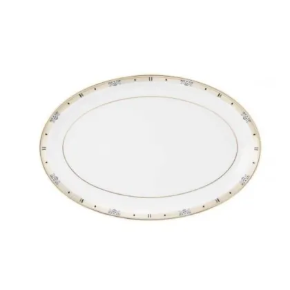Zdjęcie Ekskluzywny średni owalny porcelanowy półmisek z Niemiec – Tettau