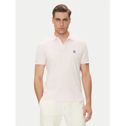 Zdjęcie Tommy Hilfiger Polo MW0MW33167 Różowy Regular Fit