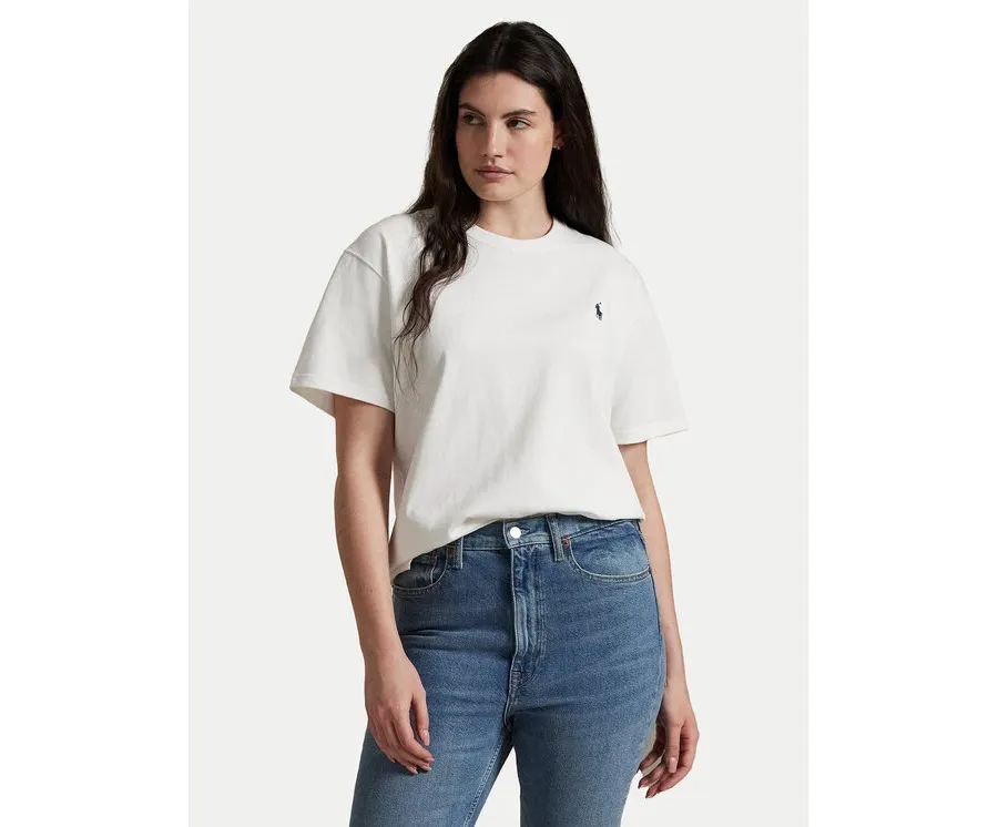 obrazek 1 Polo Ralph Lauren T-Shirt 211967104001 Biały Relaxed Fit