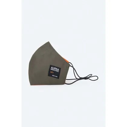 Zdjęcie Alpha Industries maseczka ochronna wielorazowego użytku Label Face Mask 128941.11-ZIELONY