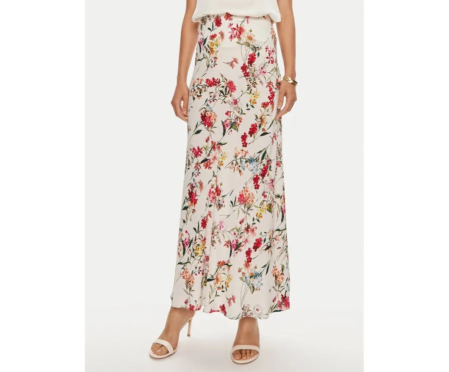 obrazek 1 ViCOLO Spódnica maxi TB2126 Écru Regular Fit