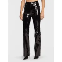 Zdjęcie Gestuz Spodnie skórzane Gocha 10906553 Czarny Wide Leg