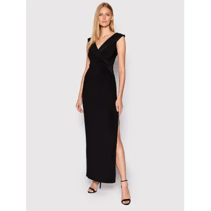 Zdjęcie Lauren Ralph Lauren Sukienka wieczorowa 253863940001 Czarny Slim Fit LAUREN RALPH LAUREN