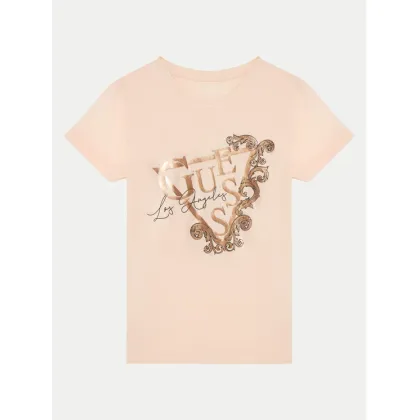 Zdjęcie Guess T-Shirt J5RI35 K6YW4 Koralowy Regular Fit