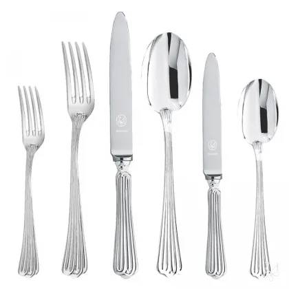 Zdjęcie Prestiżowy 77-elementowy zestaw sztućców w skrzynce - Zaramella Argenti