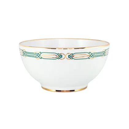 Zdjęcie Osobliwa salaterka, misa porcelanowa ze zdobieniami