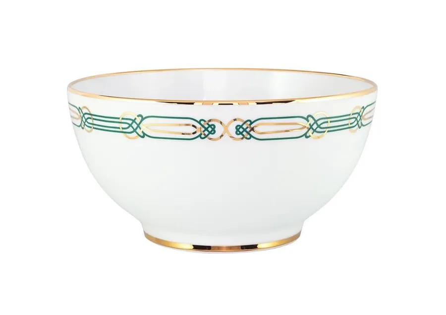 obrazek 1 Osobliwa salaterka, misa porcelanowa ze zdobieniami
