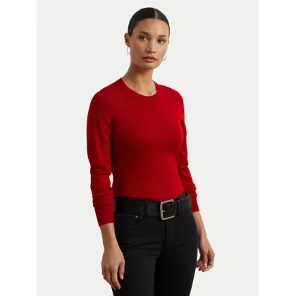 Zdjęcie LAUREN RALPH LAUREN Sweter 200919114016 Czerwony Slim Fit