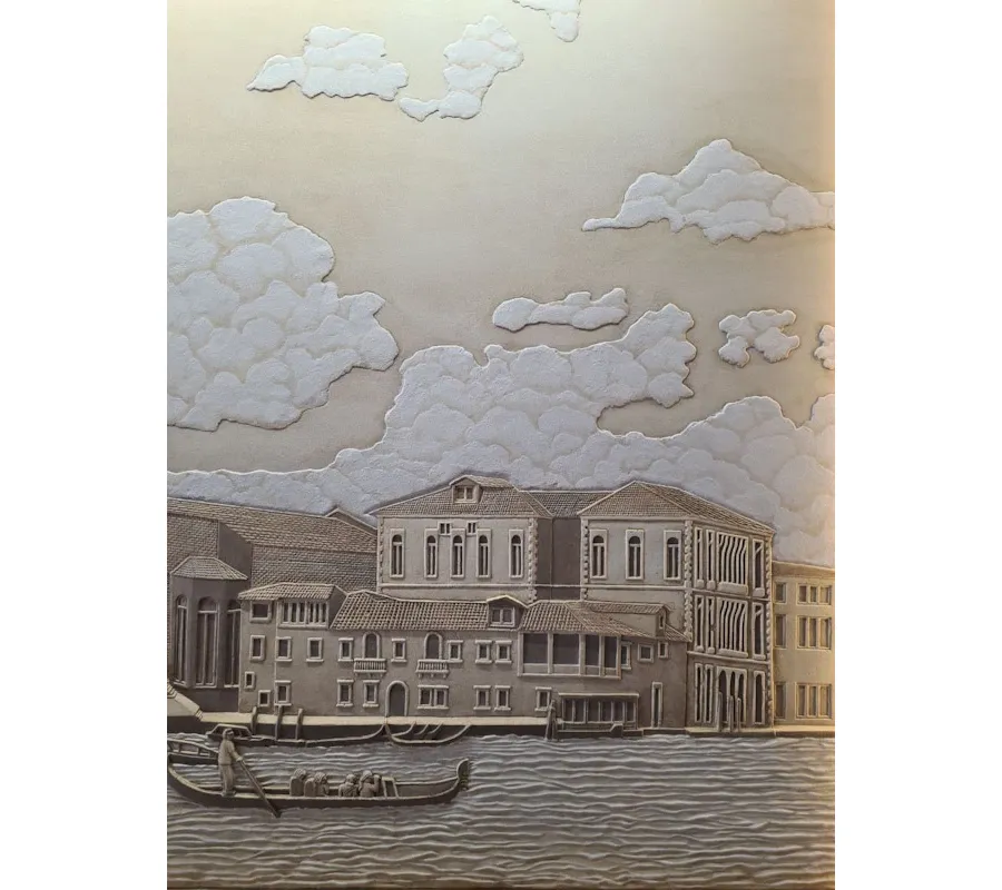 obrazek 5 Luksusowa Płaskorzeźba Obraz 140cm ×90cm ×3. Wenecja 02.