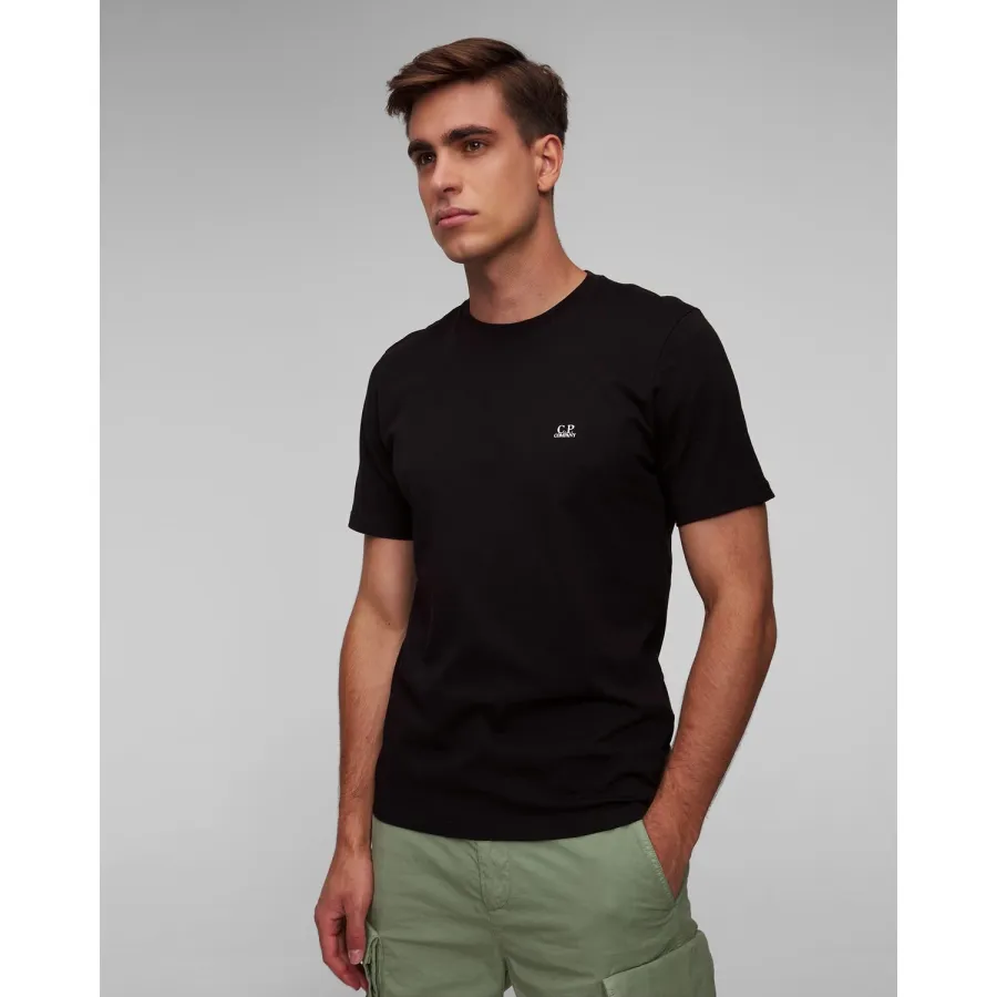 obrazek 1 Czarny T-shirt Męski C.p. Company CP Company