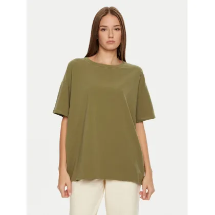 Zdjęcie American Vintage T-Shirt Pymaz PYM02AH24 Zielony Oversize