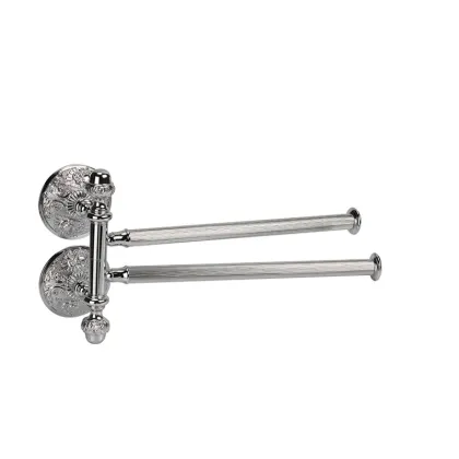 Zdjęcie Prestiżowy wieszak na ręczniki z dwoma regulowanymi drążkami - Stilhaus