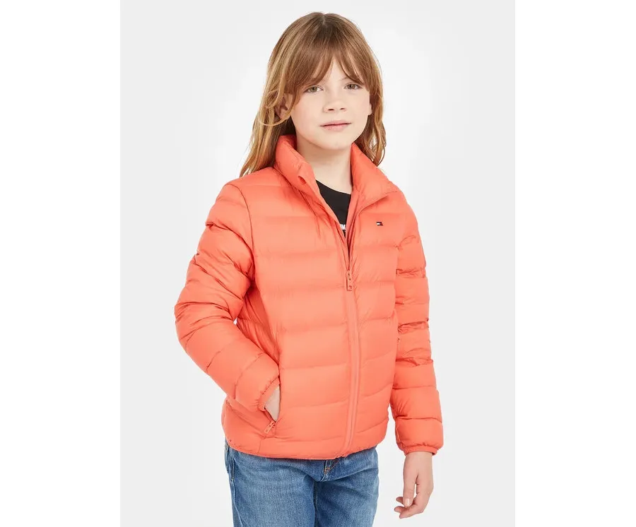 obrazek 1 Tommy Hilfiger Kurtka puchowa Essential KS0KS00440 M Różowy Regular Fit