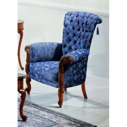 Zdjęcie Rzemieślniczy fotel francuski w stylu klasycznym
