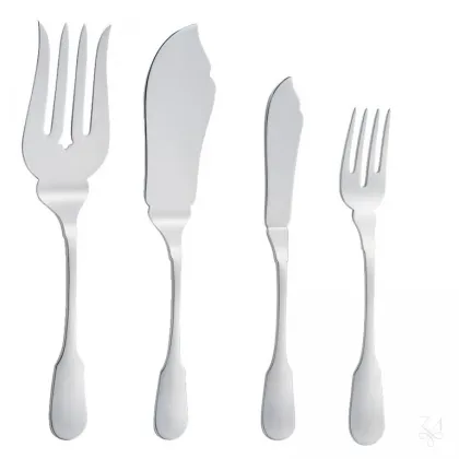 Zdjęcie Stylowy 26-elementowy zestaw sztućców w skrzynce - Zaramella Argenti