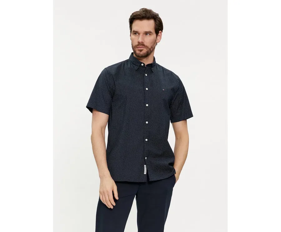 obrazek 1 Tommy Hilfiger Koszula MW0MW36138 Granatowy Regular Fit