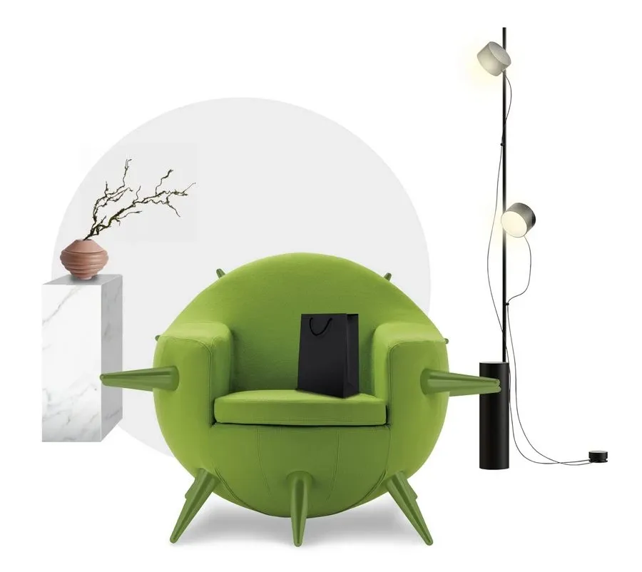 obrazek 2 Prosto z Włoch - designerski fotel Bomb
