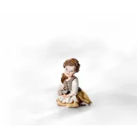 Zdjęcie Kopciuszek - porcelanowa figurka wykonana ręcznie - Sibania