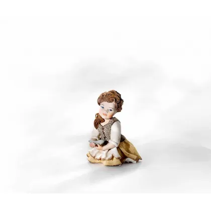 Zdjęcie Kopciuszek - porcelanowa figurka wykonana ręcznie - Sibania