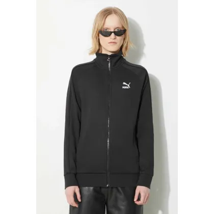 Zdjęcie Puma kurtka T7 Track damski kolor czarny gładka 624328