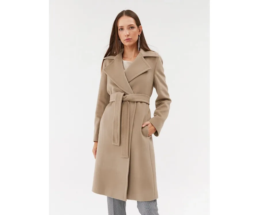 obrazek 1 Marella Płaszcz wełniany Marna 2330161838200 Brązowy Regular Fit