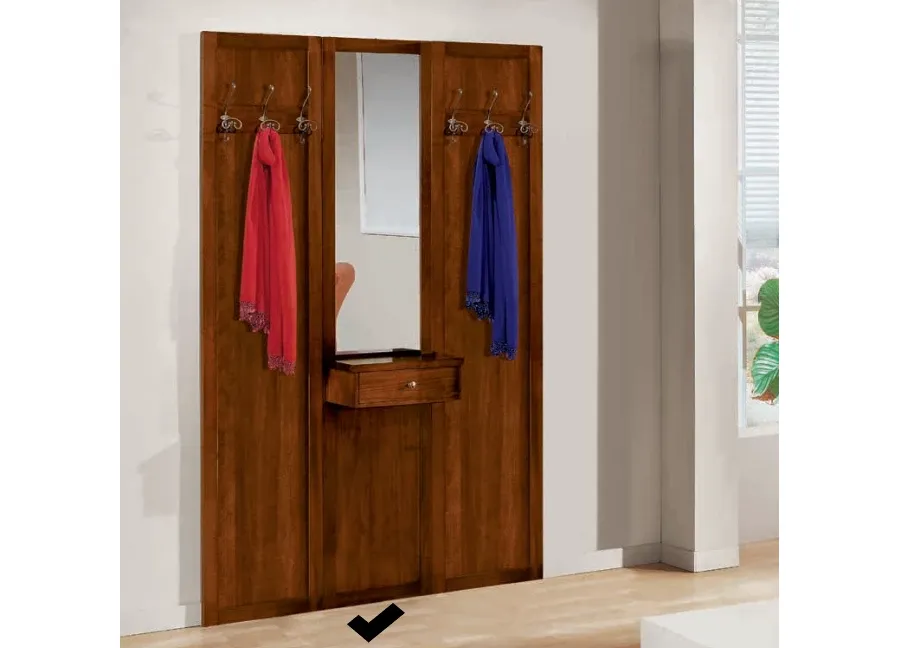 obrazek 1 Element wejściowy - panel z szufladą i lustrem z Włoch - Fratelli Mirandola