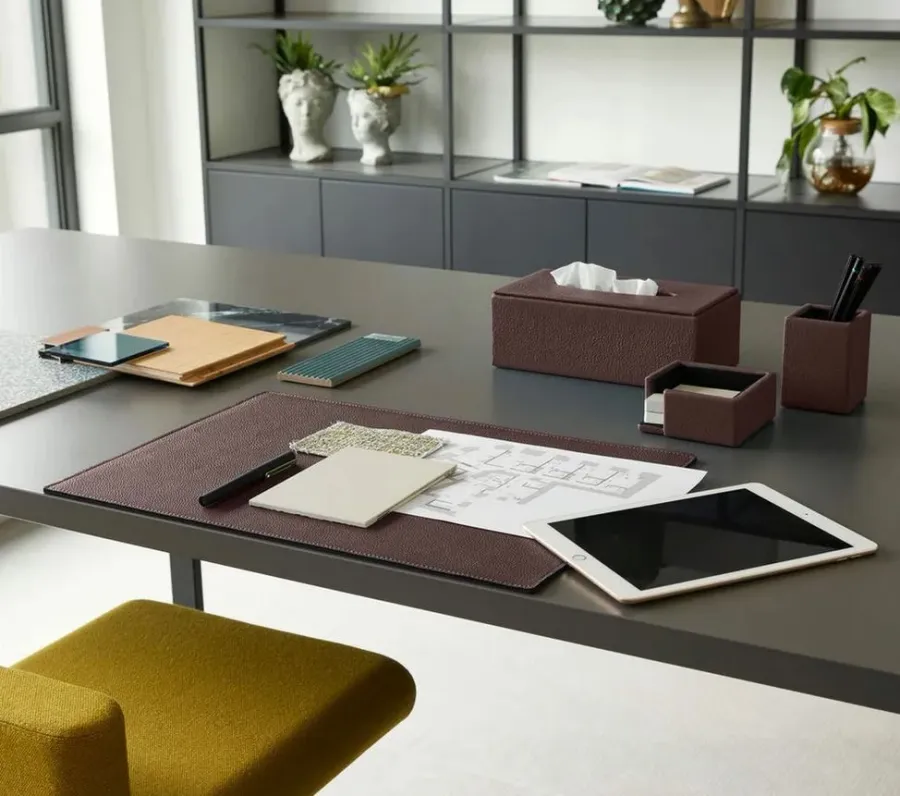 obrazek 2 Zestaw na biurko Atena Plus Dark Brown