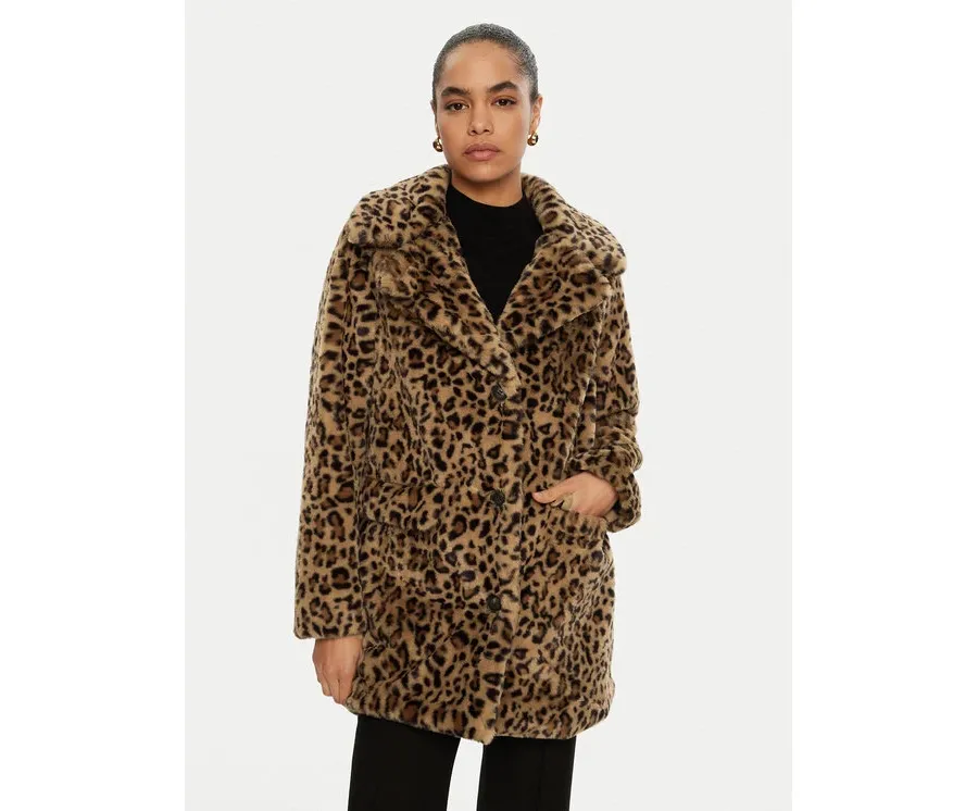 obrazek 1 Vero Moda Futro Lissy 10328799 Brązowy Loose Fit